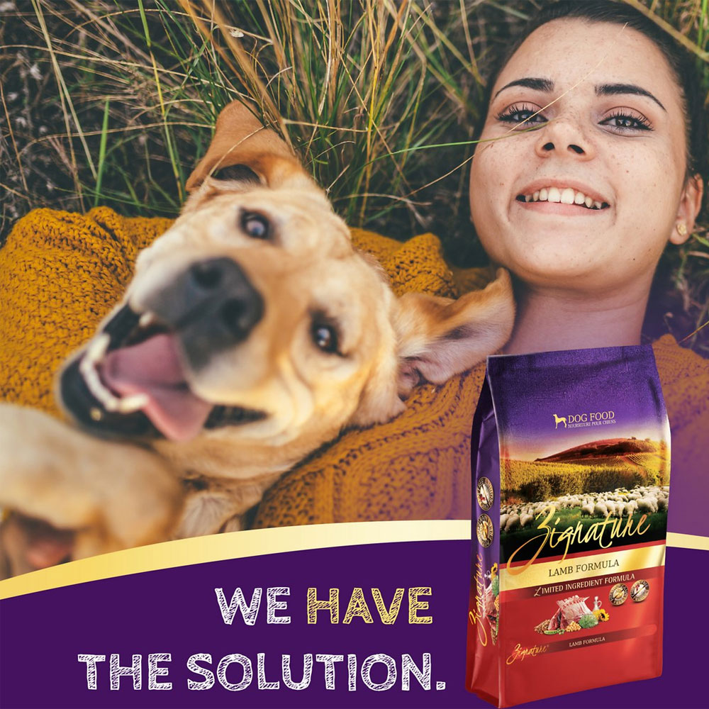 Zignature Lamb Limited Ingredient Formula GrainFree Dry Dog Food, 25