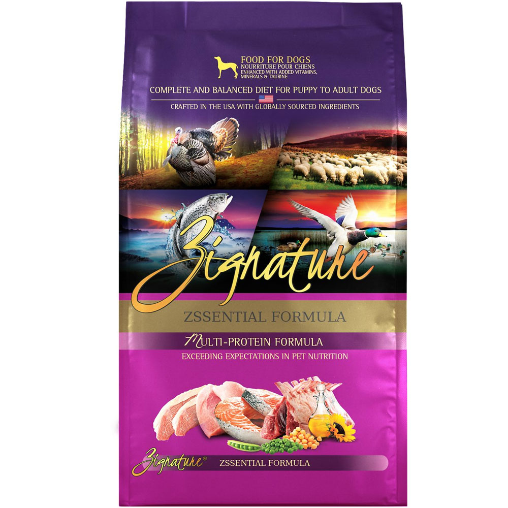 Zignature Zssential MultiProtein Formula GrainFree Dry Dog Food, 25