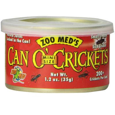 Zoo Med Can O' Crickets Mini (12 Pack)