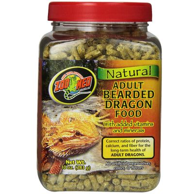 Zoo Med Natural Bearded Dragon Food Adult Formula (50 lb)