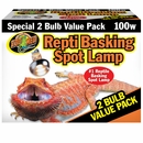 Zoo Med Repti Basking Spot Value Pack 100 Watts (2 pack)