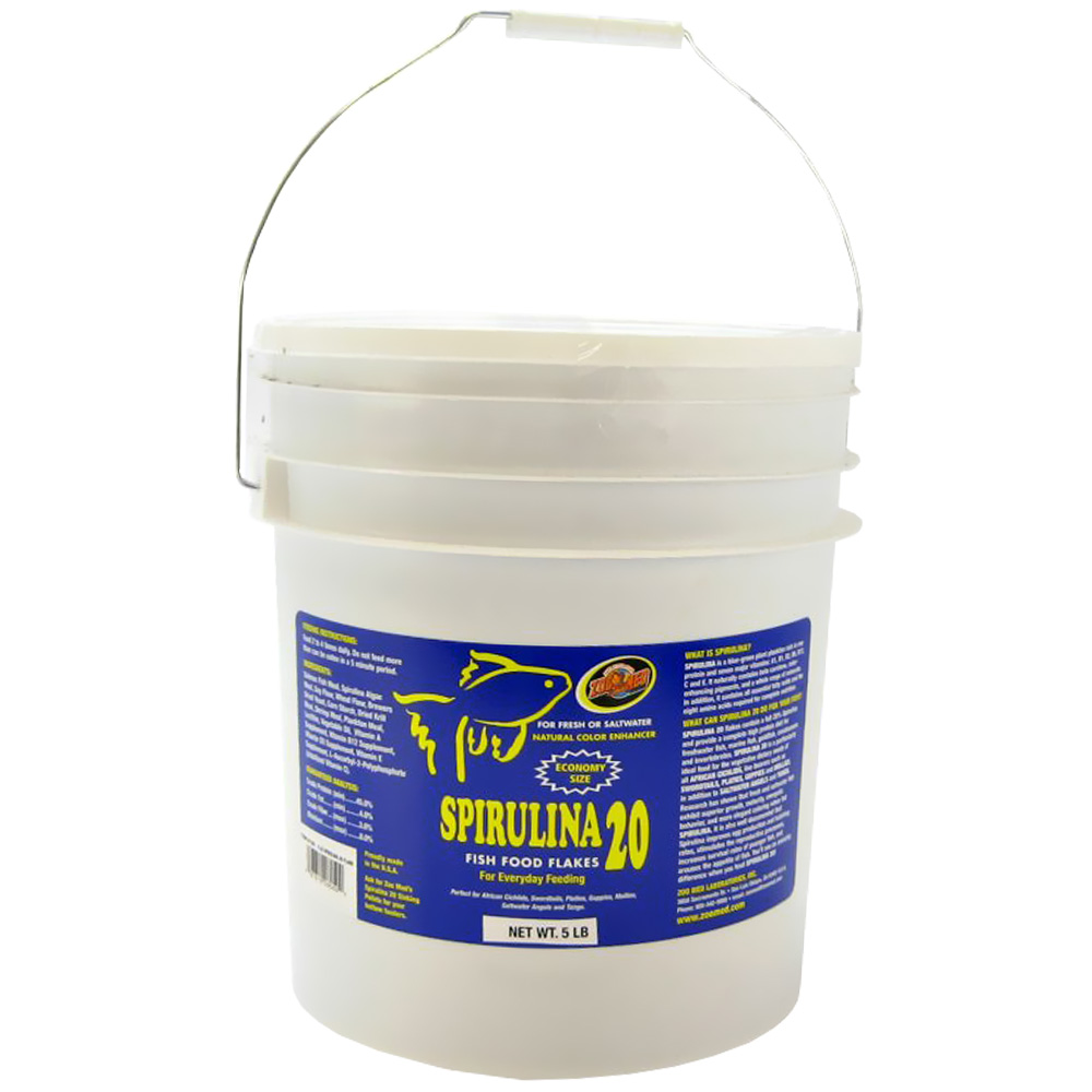 ZOO-MED-SPIRULINA-20-FISH-FOOD-FLAKES-5-LB