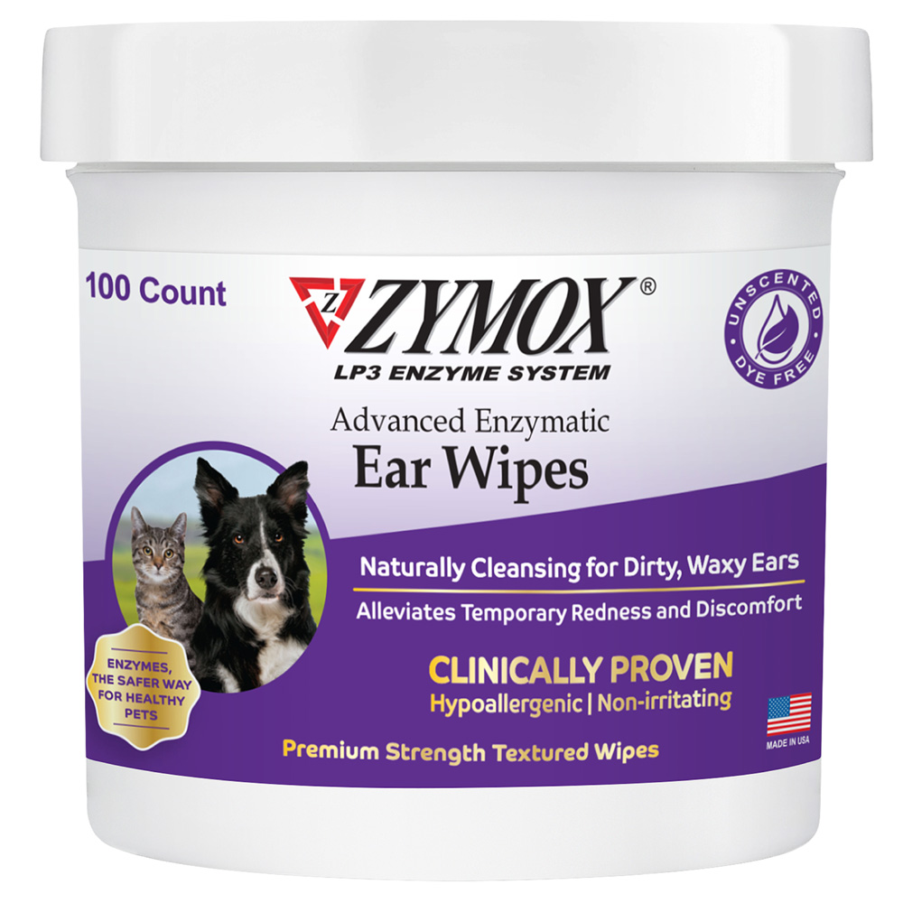 Zymox Advanced Enzymatic Ear Wipes
