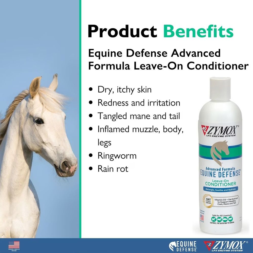 ZYMOX-ADVANCED-FORMULA-EQUINE-DEFENSE-HORSE-CONDITIONER-12OZ
