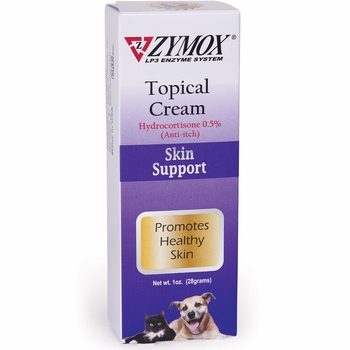 Zymox Topical Cream for Hot Spots & Skin Infections (1 oz)