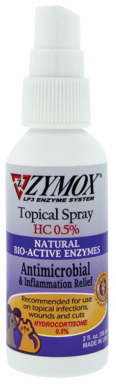 Zymox Topical Hydrocortisone Spray