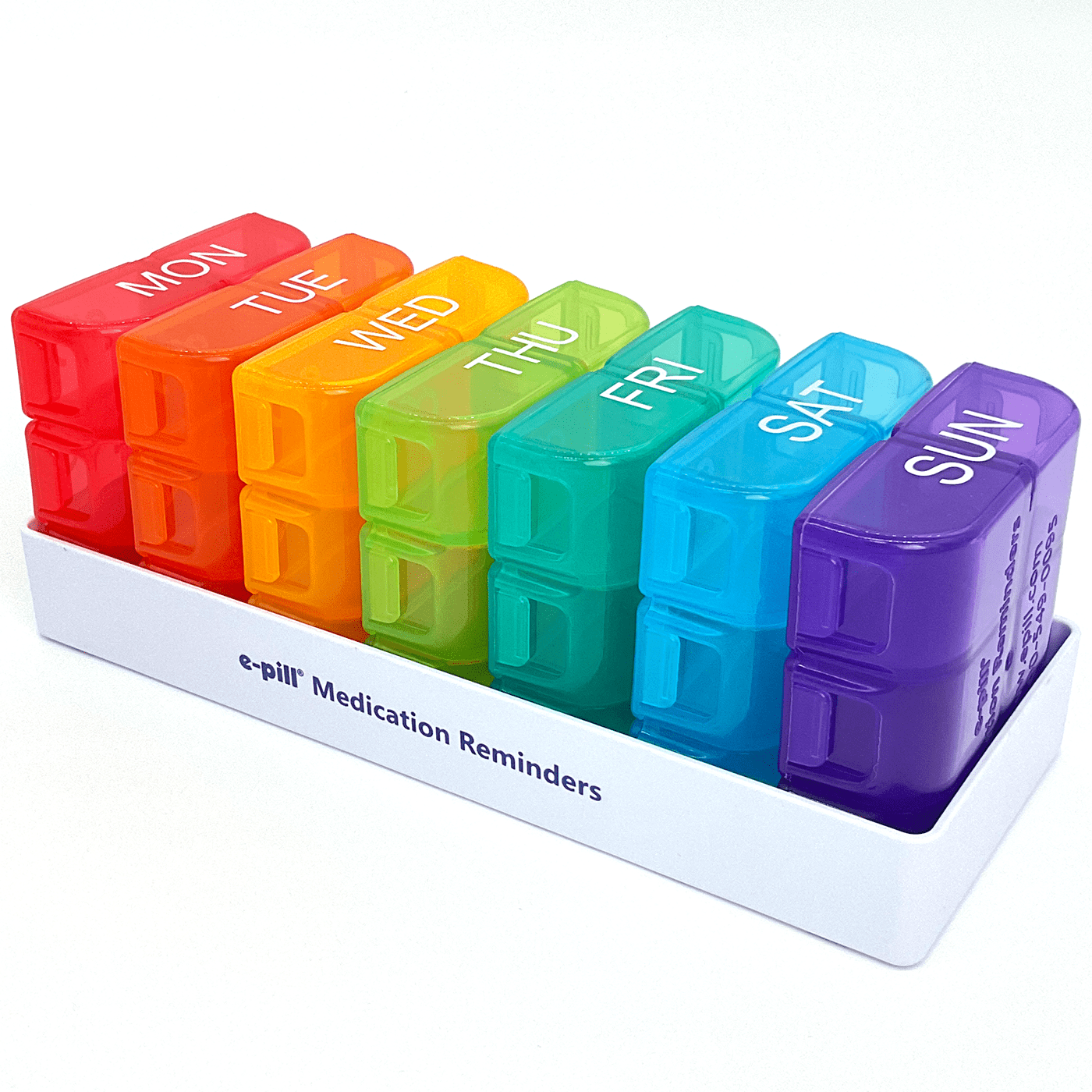6 Times A Day X 7 Day Weekly Pill Organizer 6 Times a Day x 7 Day Large Pill Organizer