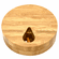 Bamboo Pillbox Organizer for Tablets, Vitamins or Supplements