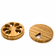 Bamboo Pillbox Organizer for Tablets, Vitamins or Supplements