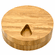 Bamboo Pillbox Organizer for Tablets, Vitamins or Supplements