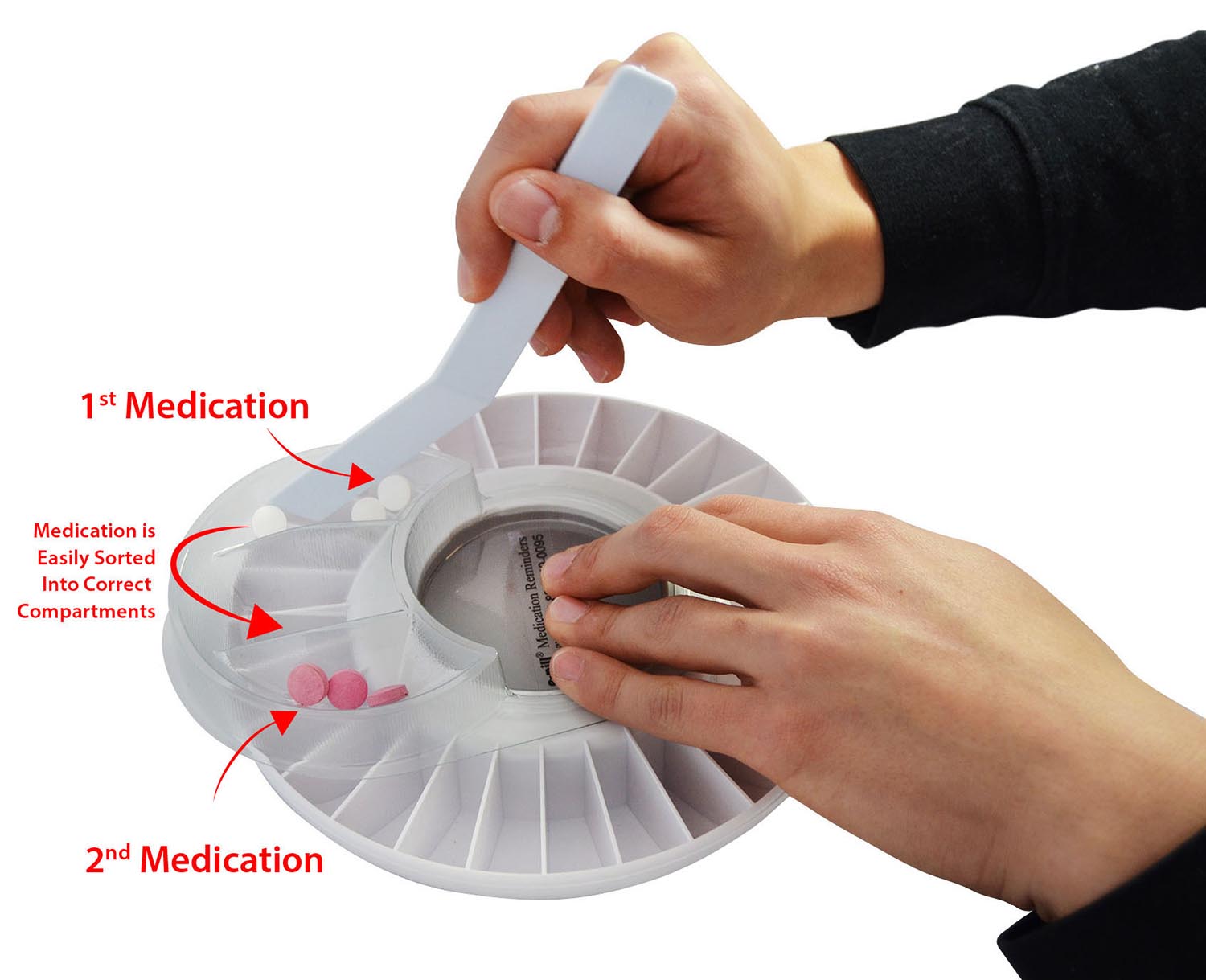 Automatic Pill Dispenser Medication Tray Filling Kit
