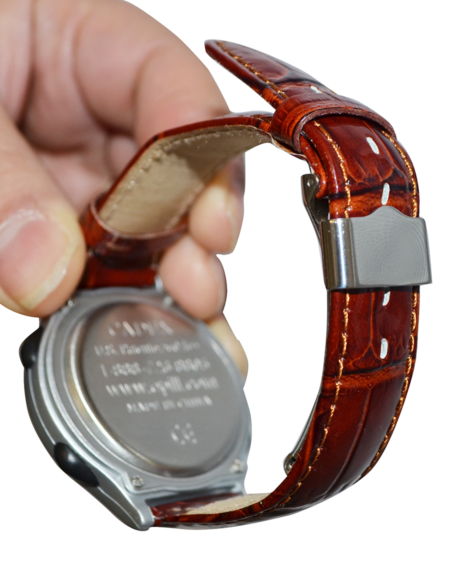 epill CADEX 12 Alarm Watch with Leather Band