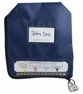 Free ZipperSure Medicine Organizer Templates (PDF)