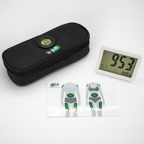 GLP-1 Medication Case with Weekly<br>Timer & Injection Site Tracking Chart 
