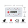 Large Pill Organizer with Reminder<br> 7 Day x 5 Compartments per Day