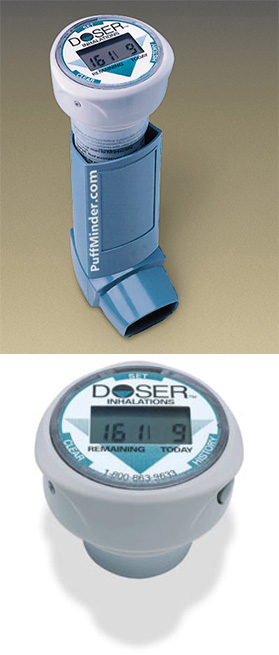 PuffMinder DOSER - Inhaler Counter/ MDI Usage Monitor