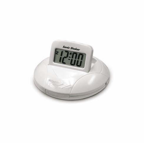 Sonic Shaker - Vibrating Portable<br> Alarm Clock  with One Daily Alarm
