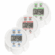TimeCap & Bottle Last Opened <br>Time Stamp with Reminder - 3 Pack