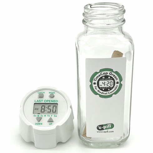 TimeCap Green Cannabis</br>Dosage Tracker