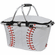 AFTER CHRISTMAS SALE<br>NGIL White Baseball Insulated Market Picnic Basket