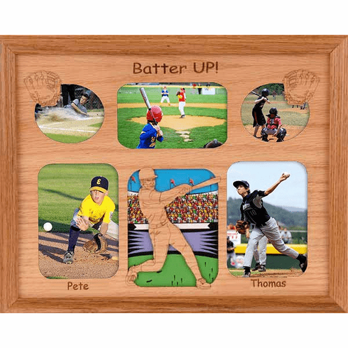 Baseball Collage Personalized 11x14 Photo Frame