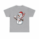 Baseball Snowman with Red Scarf Short Sleeve Tee, Long Sleeve T-Shirt or Hoodie Sweatshirt