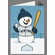 Personalized Baseball Team Snowman Holiday Cards