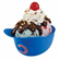 Chicago Cubs Ice Cream Sundae Helmet – Mini Baseball Helmet Snack Bowl / Party Cup – Officially Licensed
