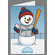 Custom Baseball Snowman Holiday Cards