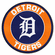 Detroit Tigers MLB 27" Round Baseball Rugs<br>3 DESIGN OPTIONS!