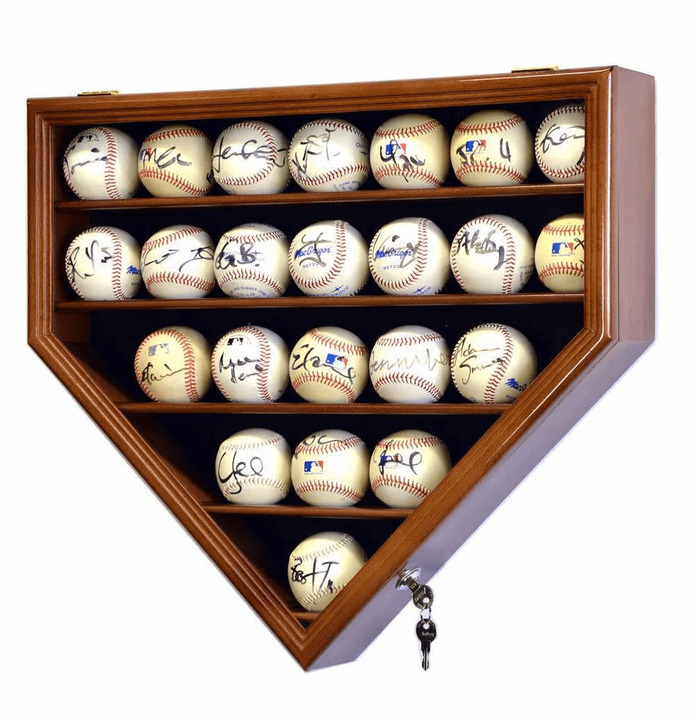 Baseball Display Case for Baseballs Bats Jerseys