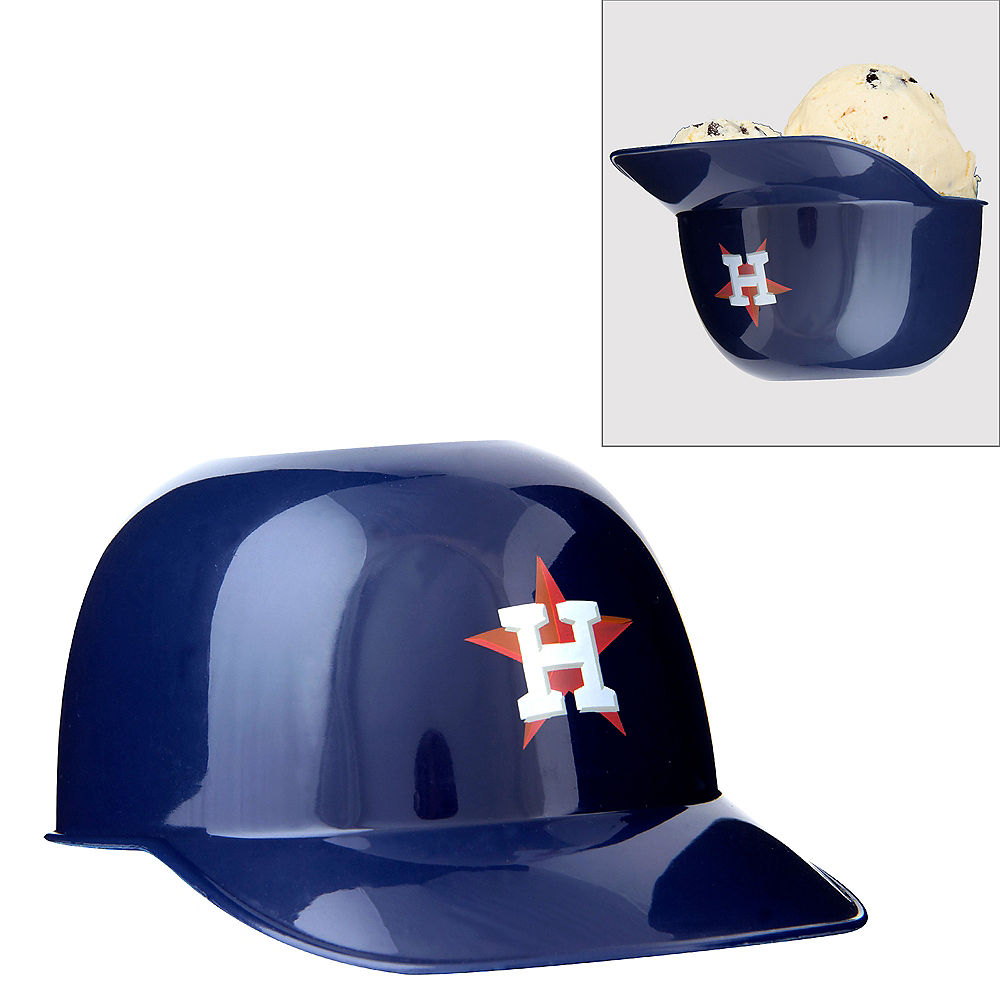 Houston Astros 8oz Ice Cream Sundae Baseball Helmet Snack Bowls