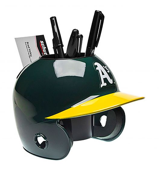 Oakland Athletics Baseball Helmet Desk Caddy ONLY 3 LEFT!