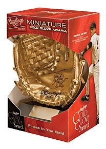 Rawlings Miniature Gold Glove Award w/Stand MINIRGG