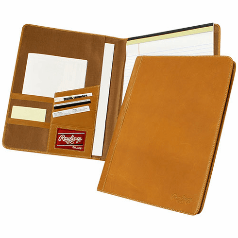 Rawlings Leather Portfolio - Premium Tan Heart of the Hide<br>ONLY 2 LEFT!