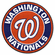 Washington Nationals MLB 27" Round Baseball Rugs<br>2 DESIGN OPTIONS!