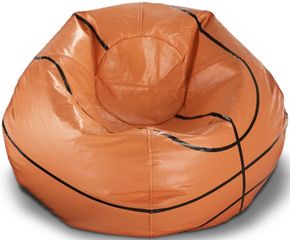 096 Basketball Matte Bean Bag