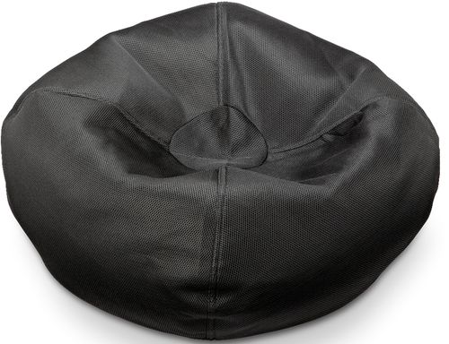 096 Black Soot Mesh Bean Bag