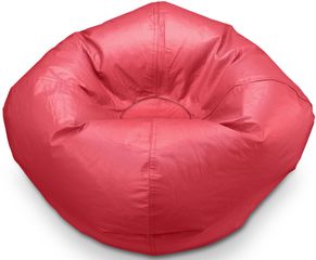 096 Classic Red Matte Bean Bag