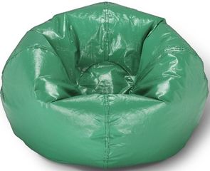 096 Kelly Green Matte Bean Bag
