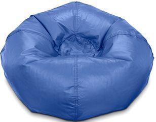 098 Navy Matte Bean Bag