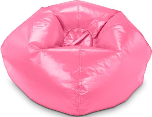 098 Pink Gem Matte Bean Bag