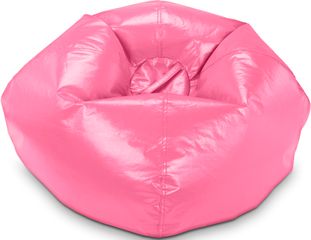 098 Pink Gem Matte Bean Bag