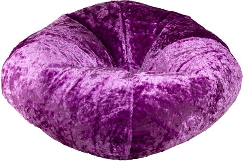 098 Ultra Violet Chenille Bean Bag