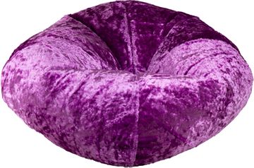 098 Ultra Violet Chenille Bean Bag