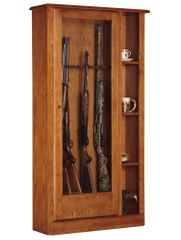 10 Gun Cabinet/Curio Combo - Dawson - 725