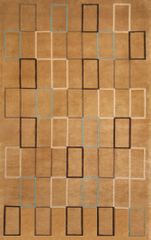 100% Wool Handknotted Rug - 5' x 8' - Aspen 5023 - International Rugs