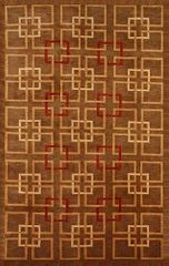100% Wool Handknotted Rug - 5' x 8' - Aspen 5052 - International Rugs