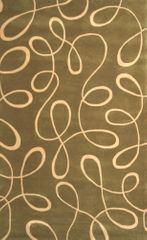 100% Wool Handmade Rug - 5' x 8' - Ceres 8015 - International Rugs