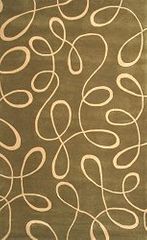 100% Wool Handmade Rug - 5' x 8' - Ceres 8015 - International Rugs